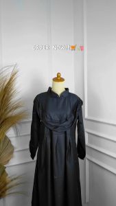 GAMIS POLOS SIMPEL HEENAFA DRESS TOYOBO LD 110 CM PB 138 CM Dress Kondangan Remaja Model Terbaru