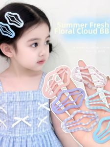 Floral Cloud Side Clip Forehead Hair Pin