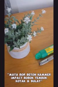 PANJANG 150 MM Mata Bor Beton Hammer Impact Square Shank Kotak Bobok Tembok 6 mm 8 mm 10 mm