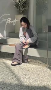 สาวภูเขา รองเท้าปีนเขาแนววินเทจสำหรับผู้หญิงรองเท้ากีฬาลำลองกลางแจ้งรองเท้าเดินป่ากันลื่นพื้นหนา