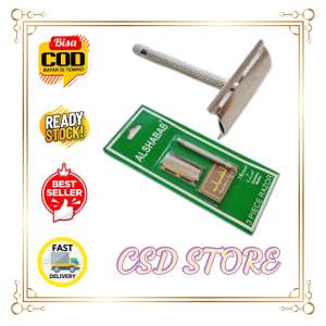 Alat Cukur Kumis dan Jenggot AL SHABAB Berbahan Besi Stainless