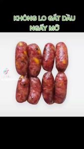 1 kg Lạp Xưởng Trứng Muối Siêu Tươi Ngon- Ăn là ghiền- HƯƠNG VỊ GIA TRUYỀN- VỰA KHÔ MINH TRIẾT