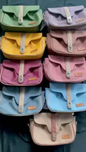 Slingbag Ciara Bahan Leather Sintetis: Desain Unik & Aksesoris Pria Wanita