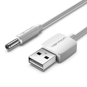 Vention USB to DC 3.5mm Charging Cable USB A Male to 3.5 Jack Connector 5V Power Supply Charger Adapter for USB HUB Power Cable