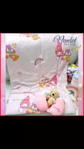 🌙SIÊU MÁT🌙 Mền Lụa Lyocell Viscose Cho Bé 1m2x1m5 Chần Bông Thoáng Mát Mềm Mịn (Tặng Kèm Túi Đựng)