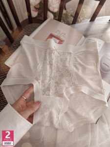 กางเกงขาสั้นผ้าโมดอลคอตตอนเอวสูง ไร้ตะเข็บ ลูกไม้เซ็กซี่ สำหรับผู้หญิง กางเกงขาสั้นฤดูร้อน 2025 ทรงสลิมฟิต ทรงเข้ารูป ทรงเข้ารูป