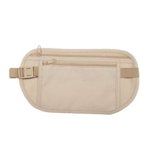 WRELS | Sport Running Wais Bag Invisible Travel Waist Packs Pouch For Passport Money Belt Bag Hidden Security Wallet Gift Pack Money Bag