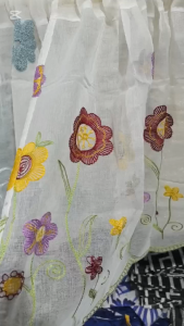 New Curtains Floral Privacy Curtain Valance Short Curtain Tier for Small Window