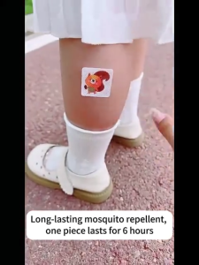 36pcs Natural Mosquito Repellent Patch Animal Pattern Safe Anti-mosquito Sticker 8-Hour Protection Durable Baby Mosquito Patch