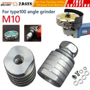 【M10】 M10 Angle Grinder To Grooving Machine Adapter Conversion Flange Nut Metal Lock Nut Grooving Machine for 100 Angle-Grinder-Adapter Groover Adapter Attachment For A Drill - Lazada