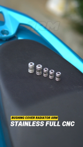 ARM BUSHING COVER RADIATOR STAINLESS FULL CNC