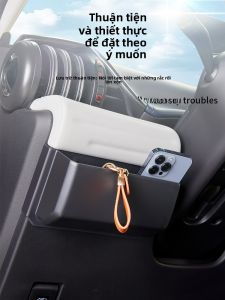 ช่องเก็บของใต้ที่ยึดล้อเลื่อน BYDatto3 อุปกรณ์ตกแต่งภายในรถยนต์อัจฉริยะ ช่องเก็บของขนาดใหญ่แบบเปิดได้ 5L ทนทานต่อการดูดซับน้ำ