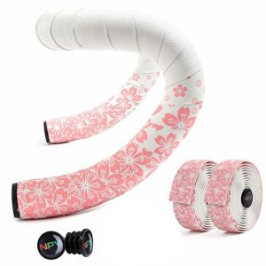 NPY High Quality Tape EVA PU Road Bicycle Handlebar Tape Anti-slip Shock Absorption Speed Cycling Bar Wrap End Plug Bike Strap