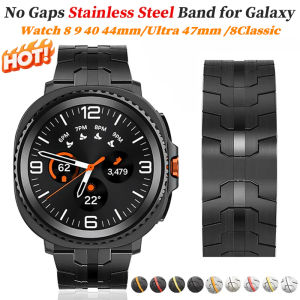 Men Stainless Steel Band for Samsung Galaxy Watch 8 9/Ultra/Classic 46 Bracelet for Samsung Galaxy 7Ultra 47MM Strap Accessories