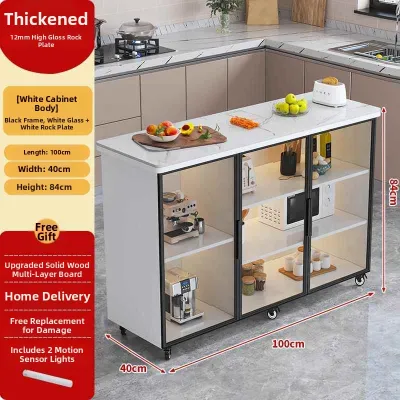Multi-Functional Kitchen Island Workstation