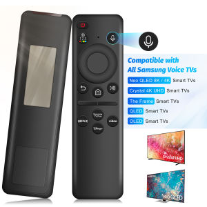 Voice Remote Control for Samsung Smart TV NEO QLED Replacement Remote Control for Samsung TV Rechargable Solar Remote Control
