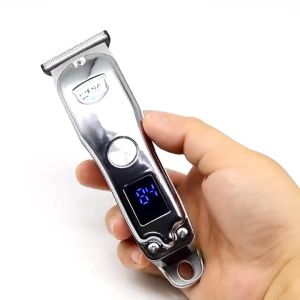 HIENA Hair Trimmer LCD Digital Professional Electric Hair Clipper for Men Cordless Hair Cut Machine