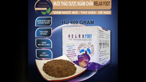 Muối ngâm chân thảo dược AN THÁI HƯNG - Giảm đau nhức xương khớp cải thiện giấc ngủ giảm hôi chân