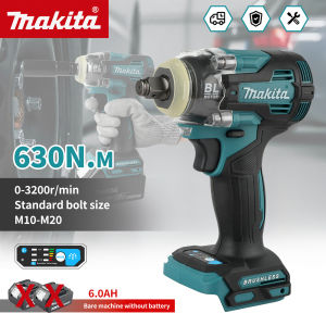 Makita | Makita TW004G 18V Li-ion Impact Wrench Brushless High Torque for Car Tire Lug Nut Removal Automotive Repair Power Tool