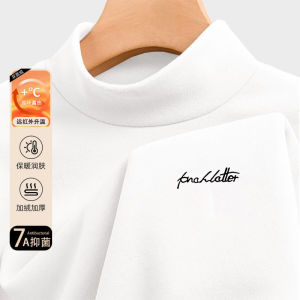 Áo Sơ Mi Lót Lông Cừu Dày Ấm Áp Mùa Đông Cho Nam Áo Lót Dày Dặn Thoải Mái Thời Trang Thường Ngày in Chữ Thời Trang