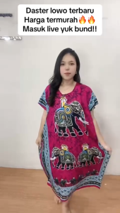 Daster Lowo Terbaru Busui Bumil Resleting Depan Harga Murah Pakaian Wanita Kekinian Jumbo Ibu Hamil
