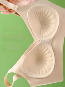 Wireless Seamless Bra Womens Jelly Style Gathered Underwear No Side Breast Collection Anti-Sagging Stress Relief Lift