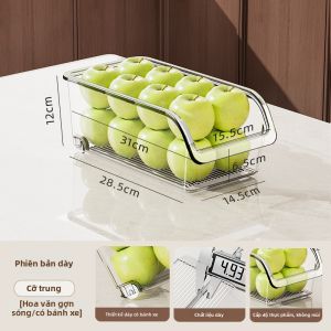 Hộp Bảo Quản Thực Phẩm cho Trứng và Trái Cây có Nắp