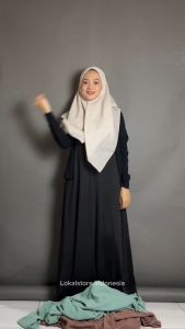 DRESS ZAFINA VIRAL//DRESS ZAFINA KEKINIAN//DRESS JUMBO SIZEMLXLXXL