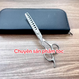 WAHL Kéo tỉa tóc răng thưa tay trái 40-50% tóc cao cấp S440C - Kéo tỉa răng to 6 inches thép nhật 62HRC sắc bén tiện dụng