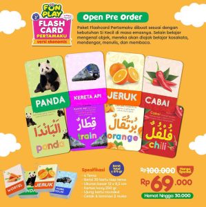 Mainan Anak Flash Card Pertamaku Ziyad Books