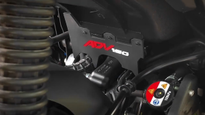 V2Z Motorcycle Rubber Dust Cover for ADV 160 - Waterproof and Splash-proof - Effective Protection - Sleek Design - Easy to Install - Custom Fit