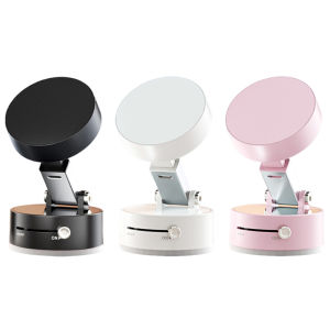 Magnetic Vacuum Suction Mobile Phone Holder Foldable Smartphone Support Folding Mobile Phone Stand for Fitness Exercise