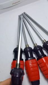 Tua Vít 2 Đầu Dẹp Và Ba Ke Có Nam Châm Vô Cùng Tiện Lợi Dài 26cm 30cm/ tô vít trục vít tuốc nơ vít