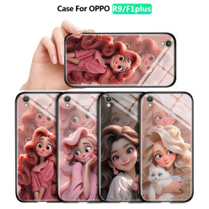 Hontinga Casing For Xiaomi Redmi Note 13 Pro 5G 12 Pro Turbo Note 10 Pro Note 10s Note 11 Pro Plus Pro+ Note 11s K40 K50 Gaming K40S K60 5G 4G Case Cute Cartoon Smile Princess Series Phone Case Tempered Glass Back Casing Hard Cases