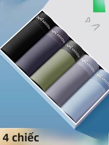 Quần lót MiiOW nam ice silk thoáng khí kháng khuẩn quần đùi cạp vừa mỏng nhẹ