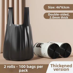 AIRUCHU | Durable Hand-Held Garbage Bags for Bathroom Large Size