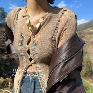 Minimalist Cold Style Geometric Metal Sheet Snake Bone Chain Necklace Hong Kong Style Unique Fashion Jewelry Accessory