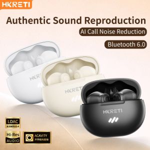 New TWS Half In Ear Wireless Bluetooth Earphones with Long lasting Pain Free Bluetooth 6.0 Waterproof Sweatproof Sports Compatible with Apple and Android Tablets