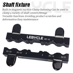 LEBYCLE | LEBYCLE Aluminum Alloy Bicycle Vise Repair Fixture Hub Pedal Shaft Front Fork Wheel Multifunctional Clamp Bike Repair Tools