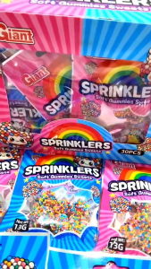 30 pcs. Sprinklers Soft Gummies Sweets loot bag fillers/ paninda / party favors