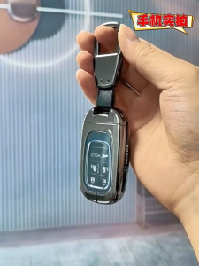 Honda Chìa Khóa Xe Ô Tô Bao Keybox Cho Honda HRV 2022-2025 HRV RS Civic RS HEV Civic FE 2025 CRV Vezel Key Fob Vỏ Bảo Vệ Chìa Khóa
