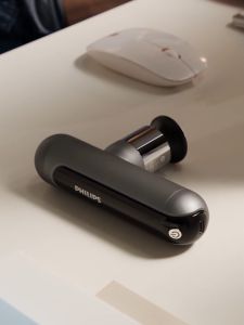 Philips Fascia Gun Deep Muscle Hot Compress Massager Mini Electric Relax Muscle Massage Gun Massager