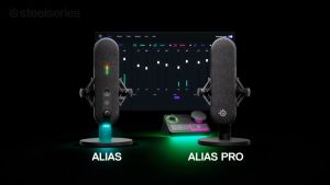 SteelSeries ALIAS USB-C Condenser Gaming RGB Microphone