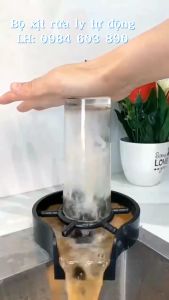 Bộ Xịt Rửa Cốc Tự Động Gắn Chậu Rửa Bát Bộ Xịt Rửa Ly Tự Động Gắn Bồn Rửa Chén Rửa Cốc Rửa Ly