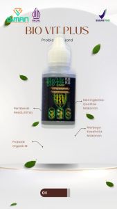 BIOVIT PROBIOTIK PEMBERSIH RESIDU KIMIA SAYUR BUAH DAN DAGING PENINGKAT KUALITAS MAKANAN