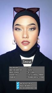 Softlens Minus JAMILLA (normal s/d -600) diameter 14.5mm - X2 CHIC with 55% Water Content and Full Cast Mold System Technology