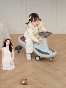 maiduomi | Tip-over Prevention Sturdy Twist Car for 1-6 Year Old Children