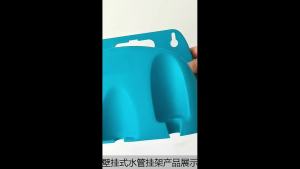 Nexlent Wall Mount Garden Pipe Hose Organizer Tool Water Sprayer Hose Connector Storage Rack