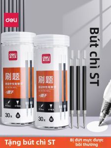 deli | Bút Thay Thế Dạng Kim Chì Đen Chống Nước 0.5mm