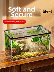 Yee | Jump-Proof Invisible Magnetic Fish Tank Cover Net